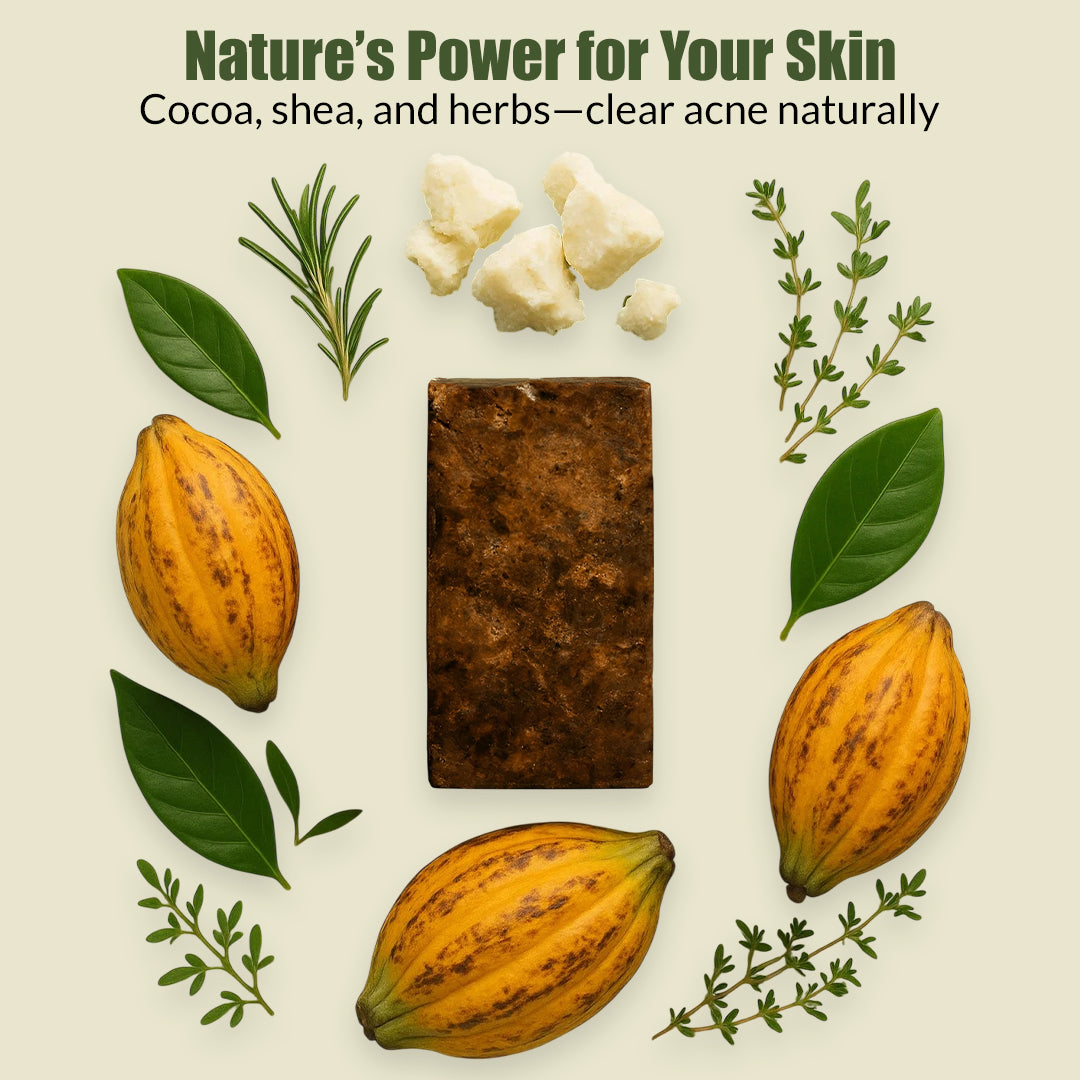 Clear Glow African Soap – For Acne & Dark Spot Fading
