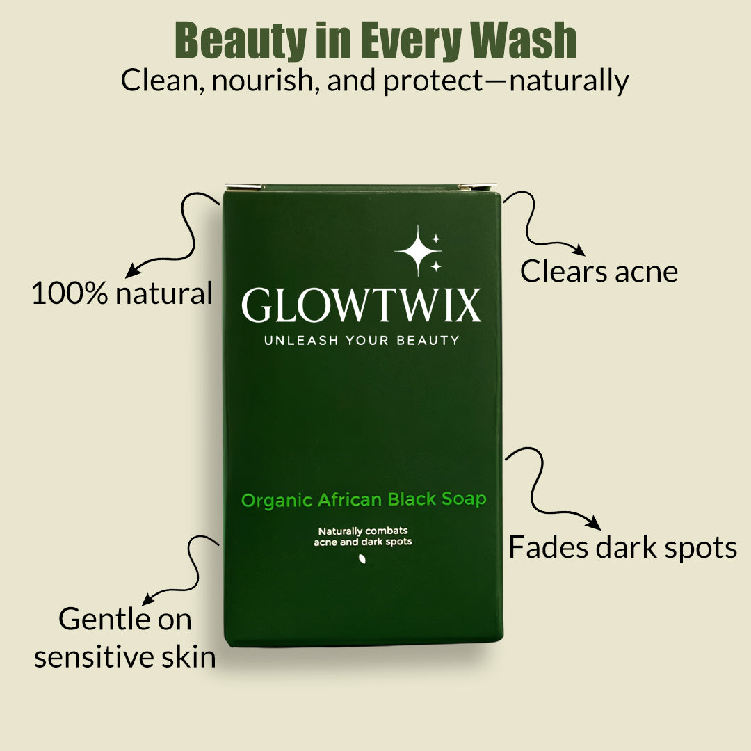 Clear Glow African Soap – For Acne & Dark Spot Fading